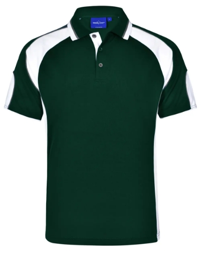 Picture of Winning Spirit, Mens Cooldry Contrast Polo w Panels